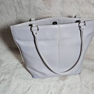 Wilson Leather Maxima Elegant Gray Women's Tote Bag